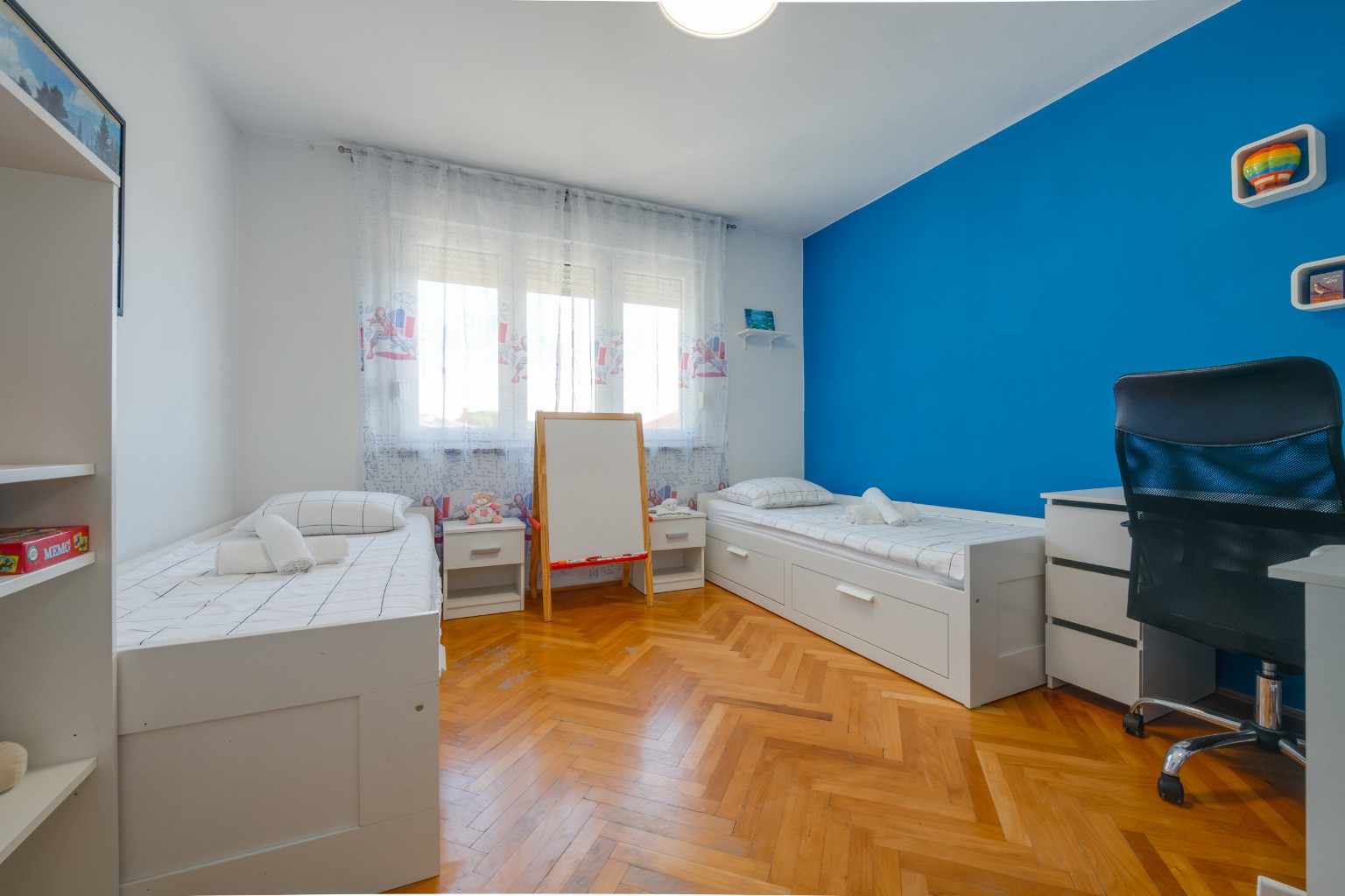 Children room with two beds