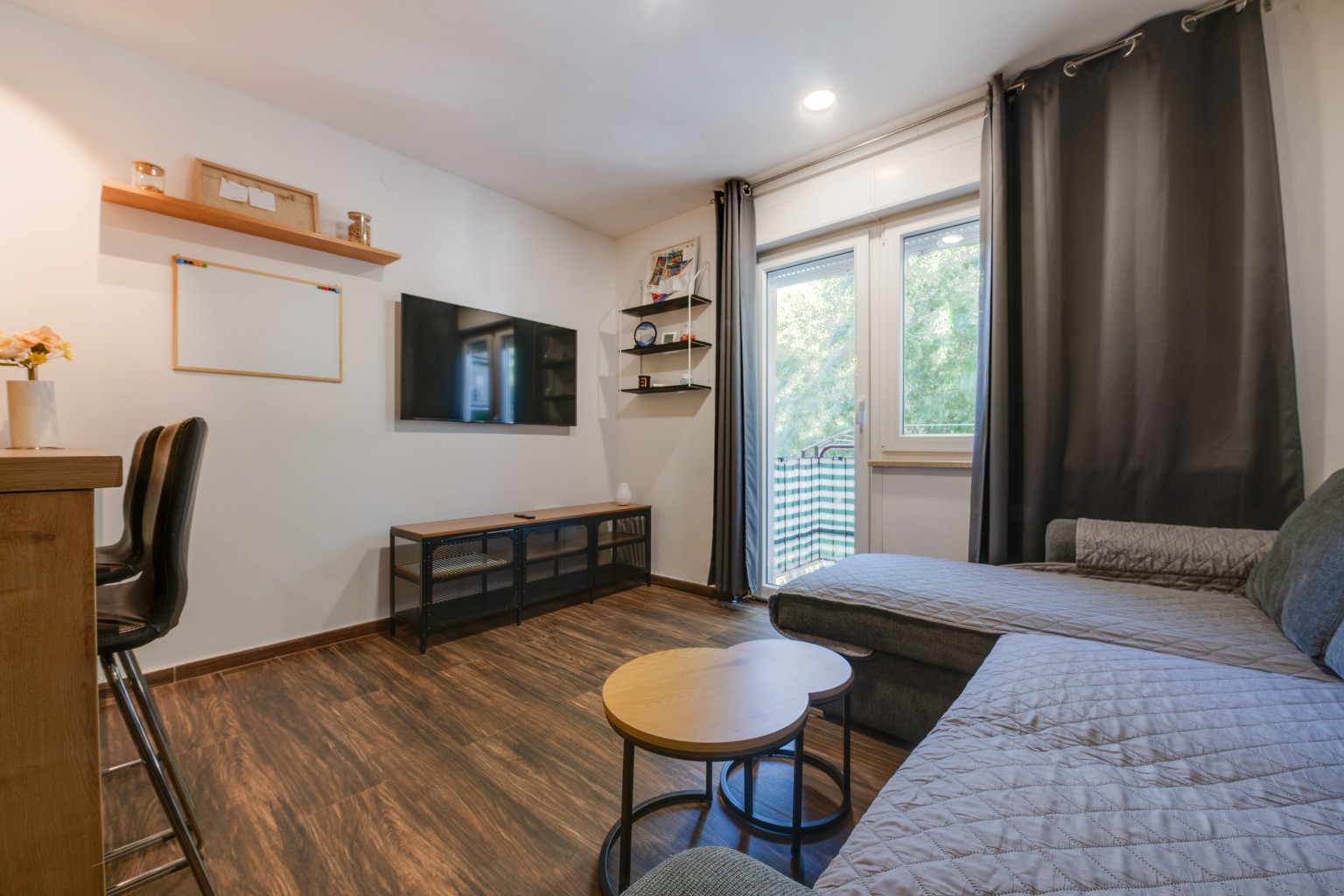 Living room and TV